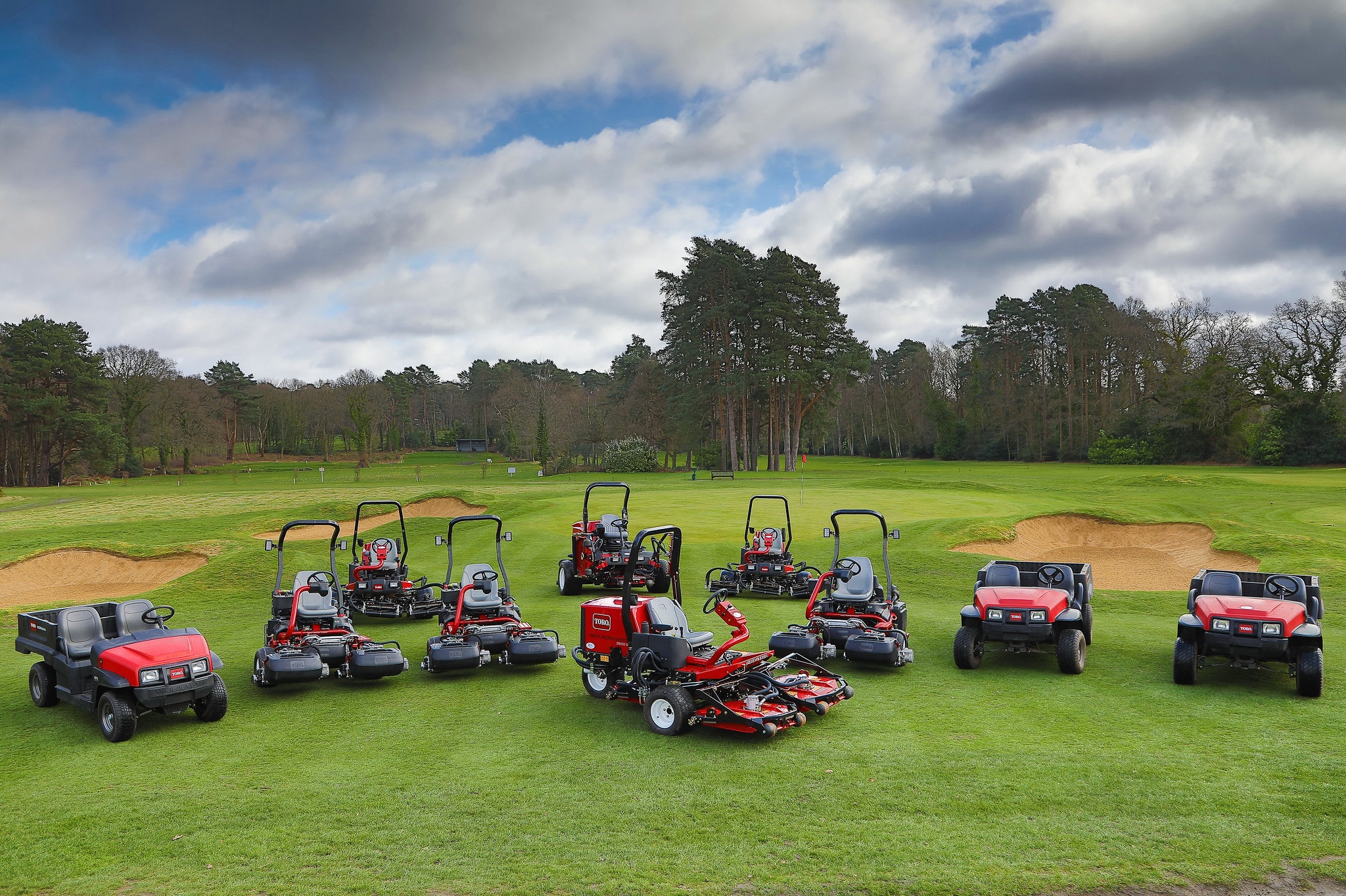 Fleet of Toro Machinery