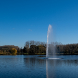 Otterbine Polaris Giant Fountain at Wyboston Lakes.