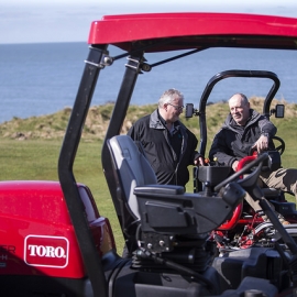 Toro machinery at Nefyn Golf Club