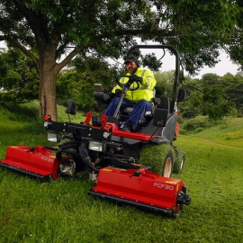 Scarborough Borough Council new fleet of Toro LT-F3000 triple flail mowers