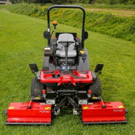 Scarborough Borough Council Toro LT-F3000 triple flail mowers