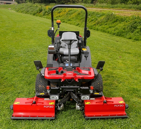 Scarborough Borough Council Toro LT-F3000 triple flail mowers