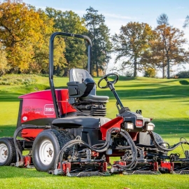 The Reelmaster 5410 at Royal Norwich Golf Club.