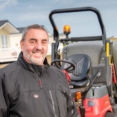 Site manager John Zoet