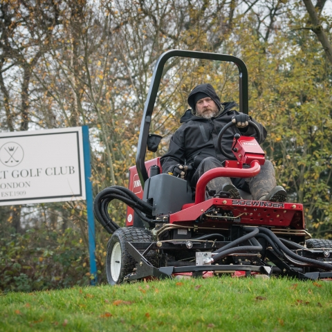 The Groundsmaster 3500-D mower is part of Hainault Golf Club’s new fleet deal with Toro and Reesink Turfcare.