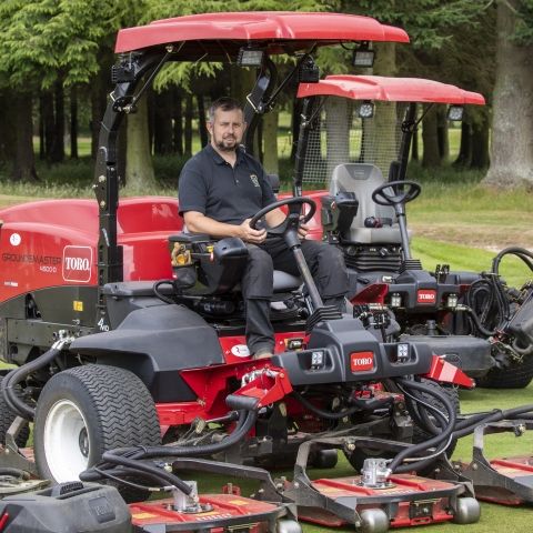 John Watson, course manager at Downfield Golf Club.