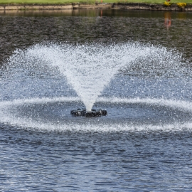 Slaley Hall Hotel, Spa and Golf Resort invested in a 1HP Sunburst aerating fountain ahead of the Matchroom Tour Championship.